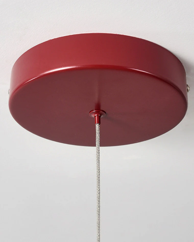 WOMO U-tubes Red Round Chandelier-WM2157 - Image 17