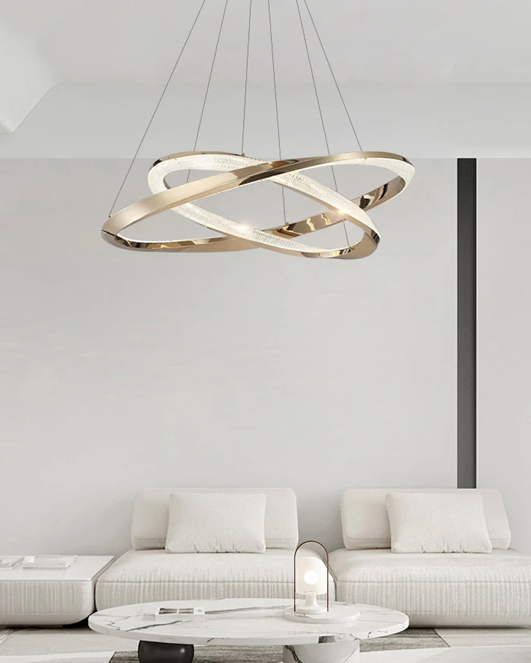 WOMO Möbius Circular LED Chandelier-WM2128 - Image 10