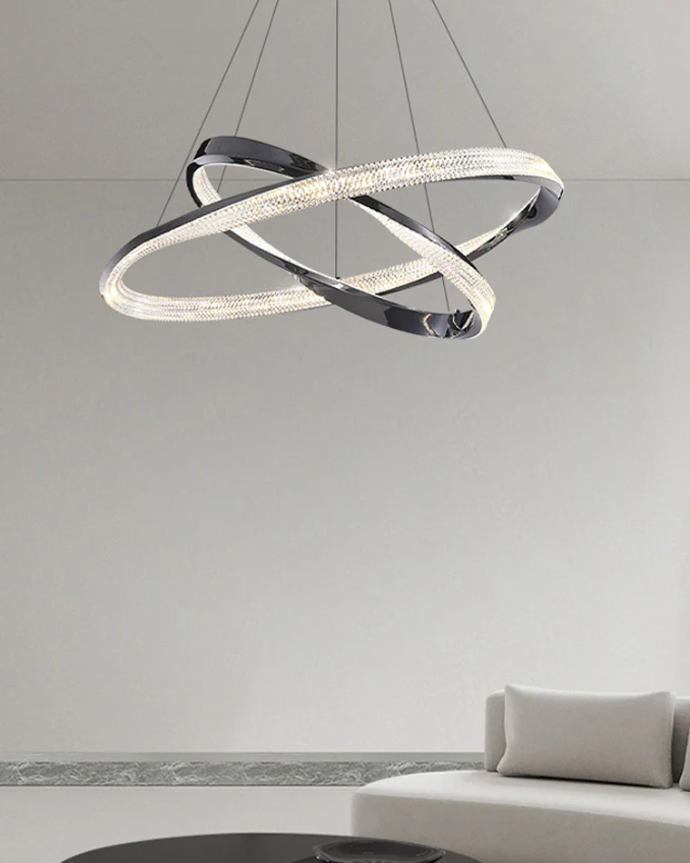WOMO Möbius Circular LED Chandelier-WM2128 - Image 17