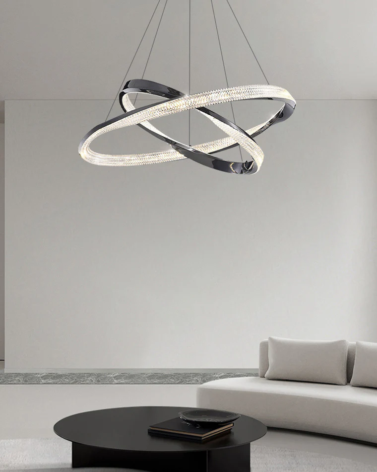 WOMO Möbius Circular LED Chandelier-WM2128 - Image 2
