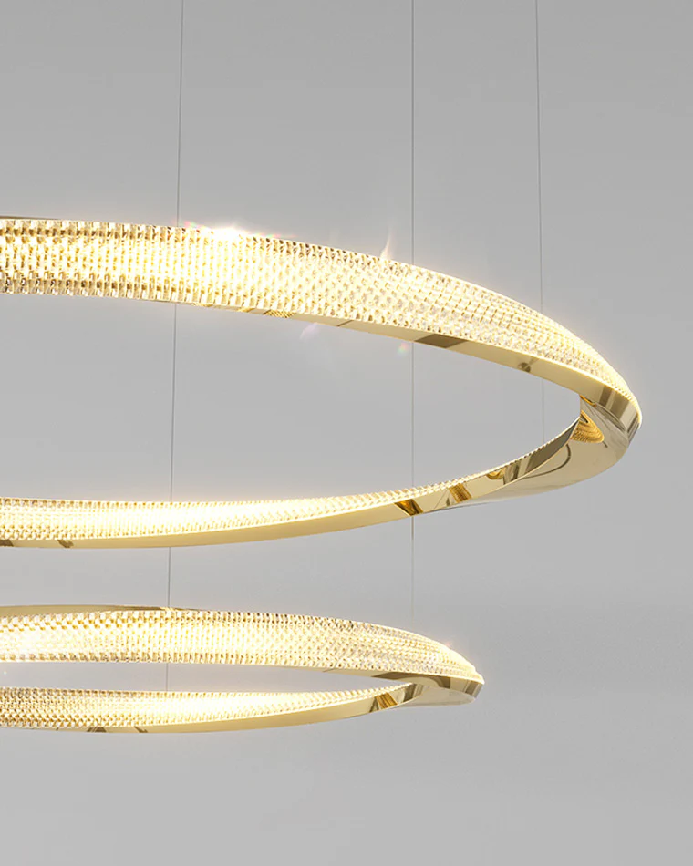 WOMO Möbius Circular LED Chandelier-WM2128 - Image 23