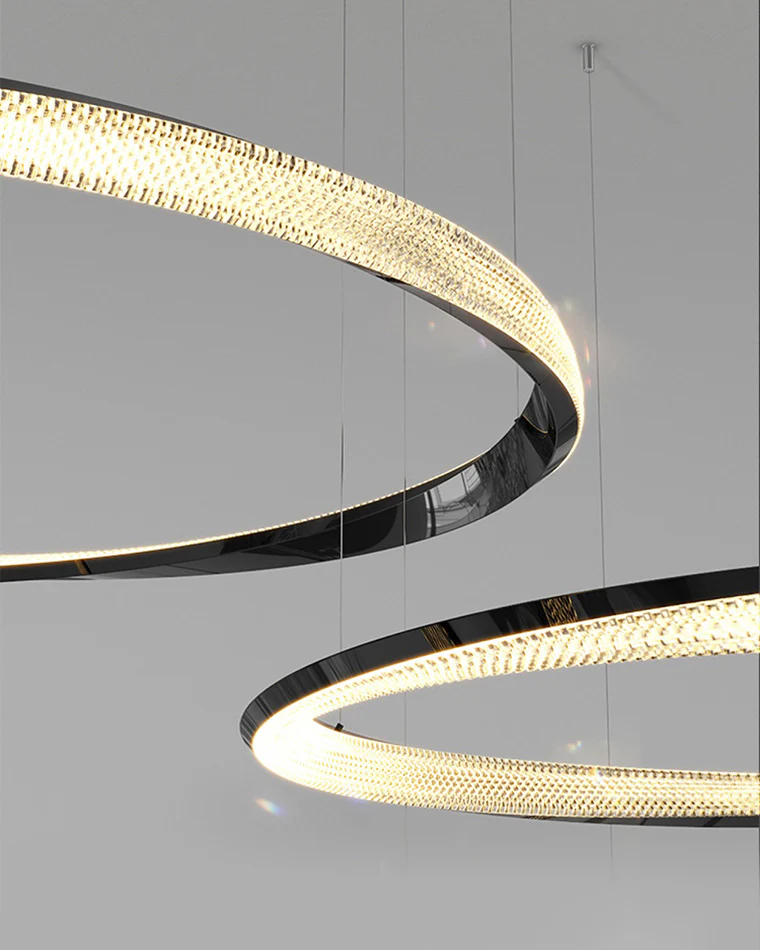 WOMO Möbius Circular LED Chandelier-WM2128 - Image 26