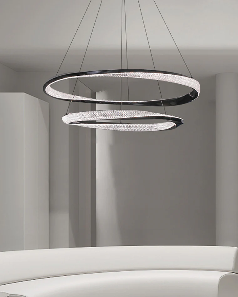 WOMO Möbius Circular LED Chandelier-WM2128 - Image 4