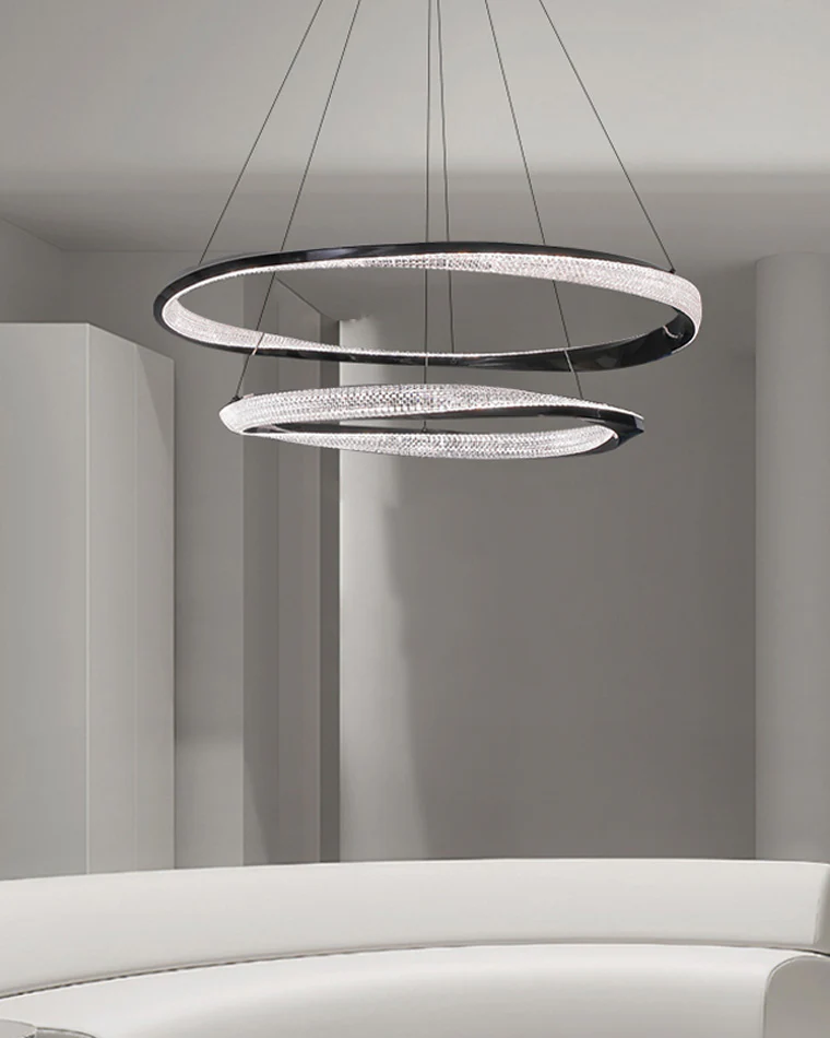 WOMO Möbius Circular LED Chandelier-WM2128 - Image 7