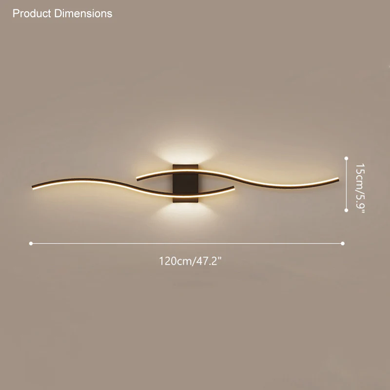 WOMO Curved Accent Wall Sconce-WM6005 - Image 14