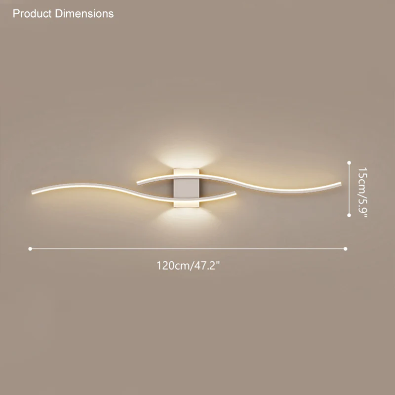 WOMO Curved Accent Wall Sconce-WM6005 - Image 18