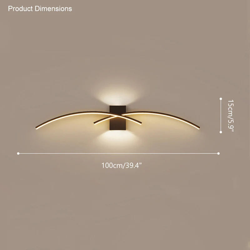 WOMO Curved Accent Wall Sconce-WM6005 - Image 20