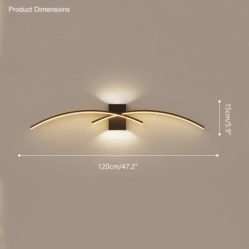 WOMO Curved Accent Wall Sconce-WM6005 - Image 22