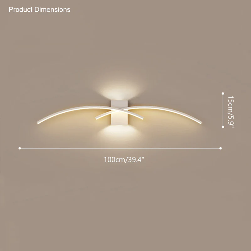 WOMO Curved Accent Wall Sconce-WM6005 - Image 24