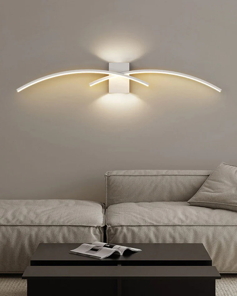 WOMO Curved Accent Wall Sconce-WM6005 - Image 4