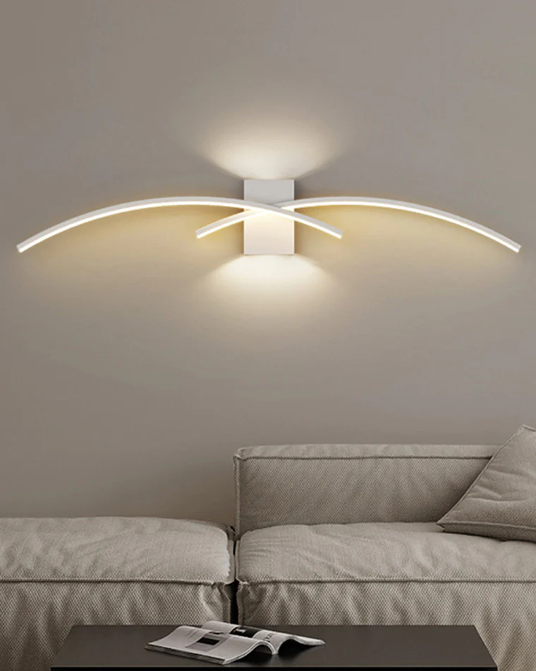 WOMO Curved Accent Wall Sconce-WM6005 - Image 9