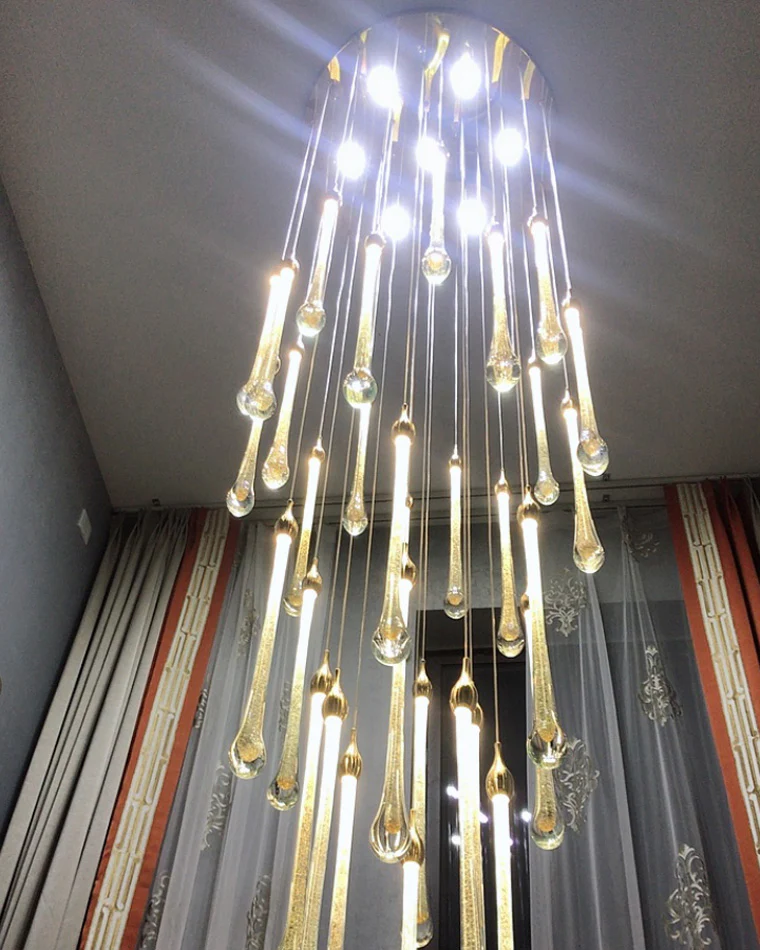 WOMO Raindrop Crystal chandelier-WM2124 - Image 13