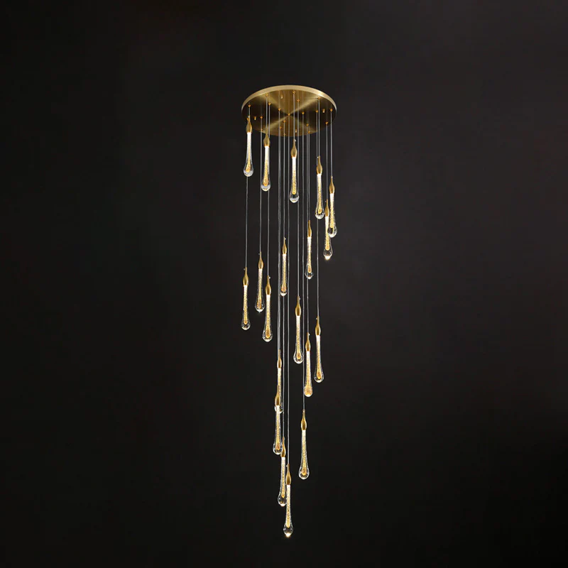 WOMO Raindrop Crystal chandelier-WM2124 - Image 24