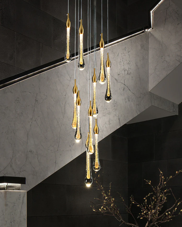 WOMO Raindrop Crystal chandelier-WM2124 - Image 3