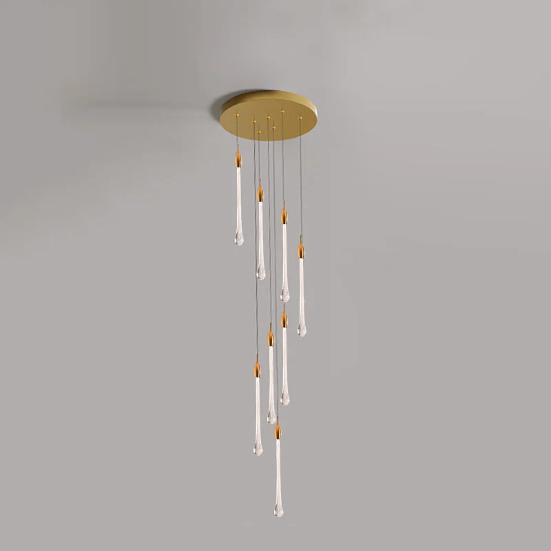 WOMO Raindrop Crystal chandelier-WM2124 - Image 30