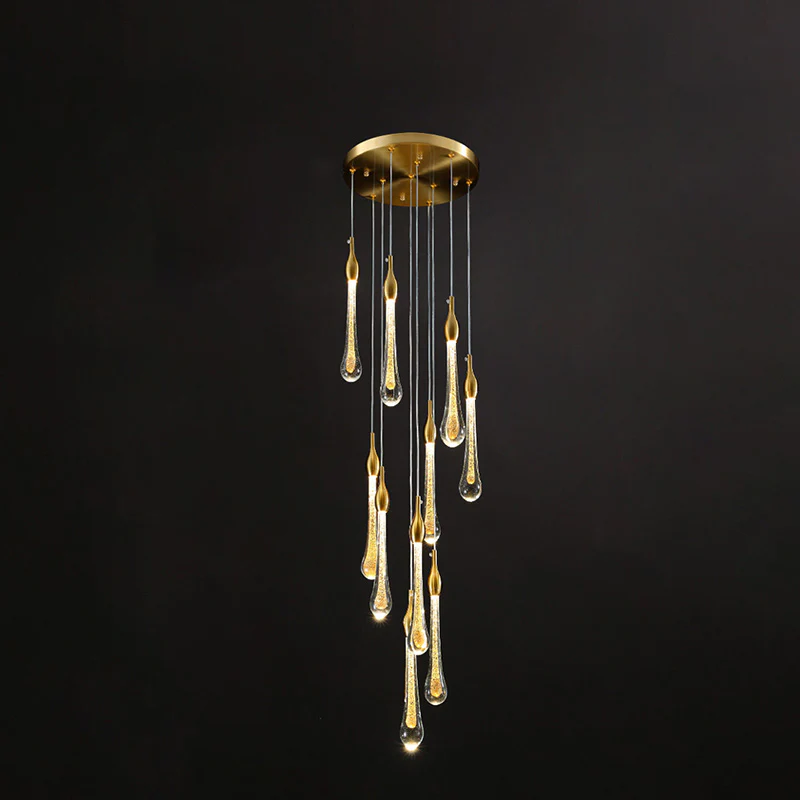 WOMO Raindrop Crystal chandelier-WM2124 - Image 36
