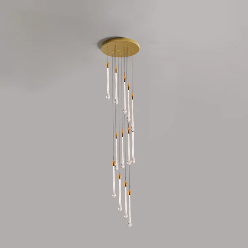 WOMO Raindrop Crystal chandelier-WM2124 - Image 38