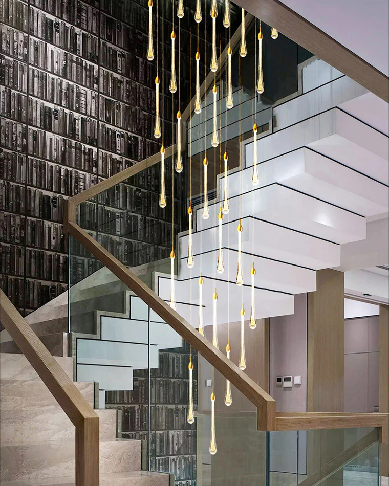 WOMO Raindrop Crystal chandelier-WM2124 - Image 4