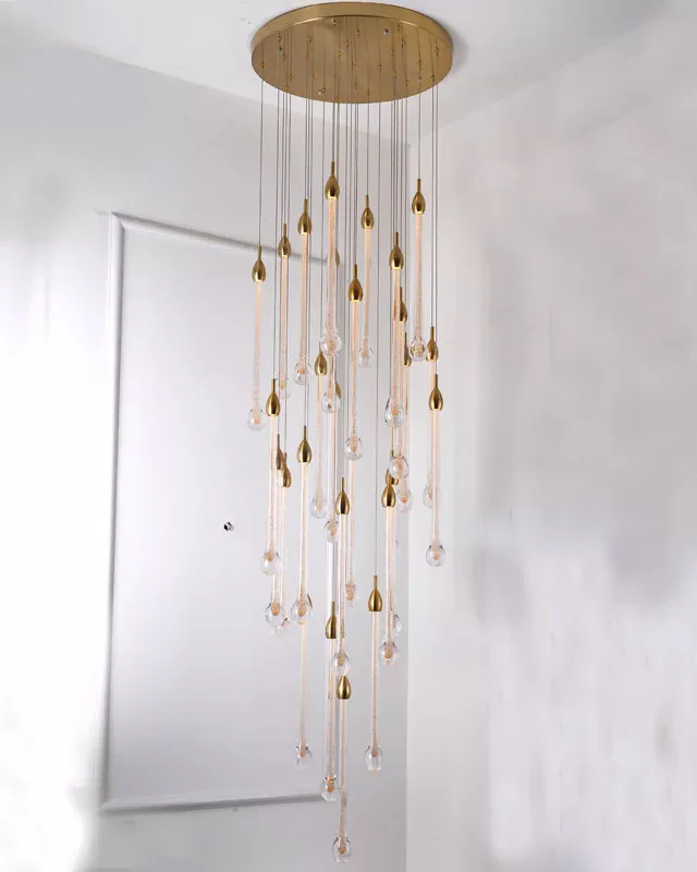 WOMO Raindrop Crystal chandelier-WM2124 - Image 40
