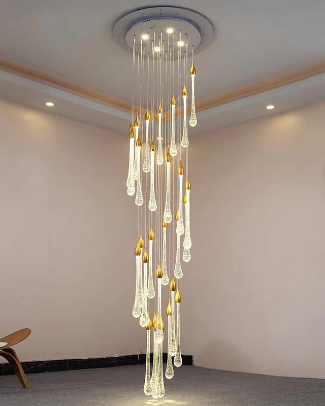 WOMO Raindrop Crystal chandelier-WM2124 - Image 41