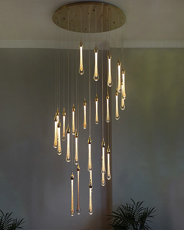 WOMO Raindrop Crystal chandelier-WM2124 - Image 44