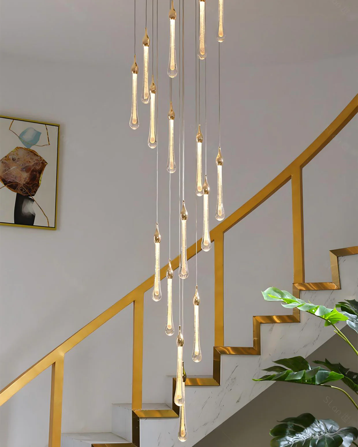 WOMO Raindrop Crystal chandelier-WM2124 - Image 45