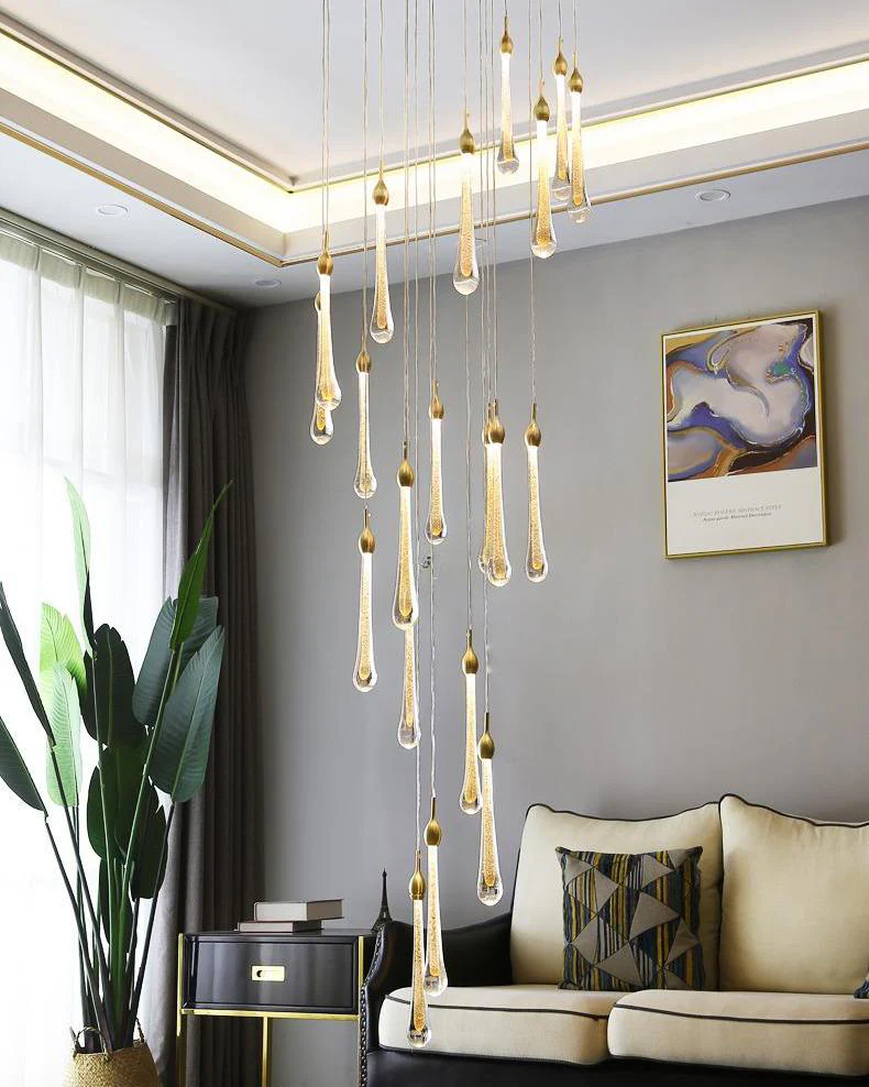 WOMO Raindrop Crystal chandelier-WM2124 - Image 47