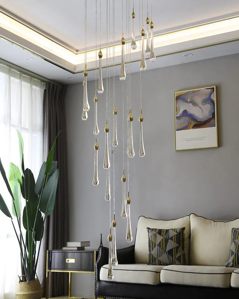 WOMO Raindrop Crystal chandelier-WM2124 - Image 48