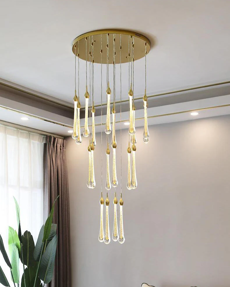 WOMO Raindrop Crystal chandelier-WM2124 - Image 50