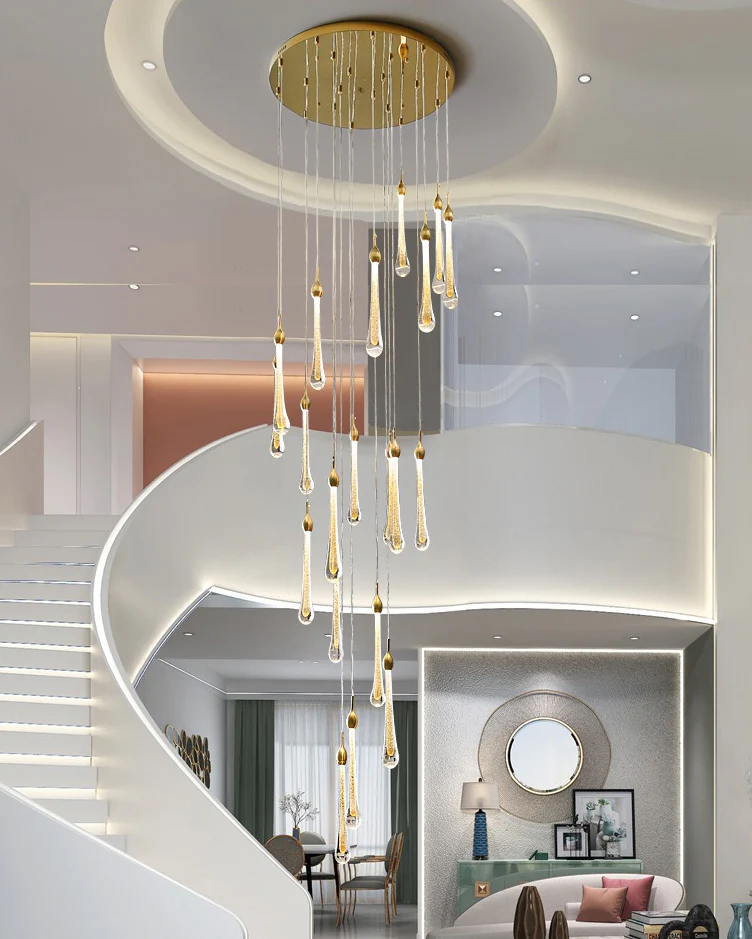 WOMO Raindrop Crystal chandelier-WM2124 - Image 51