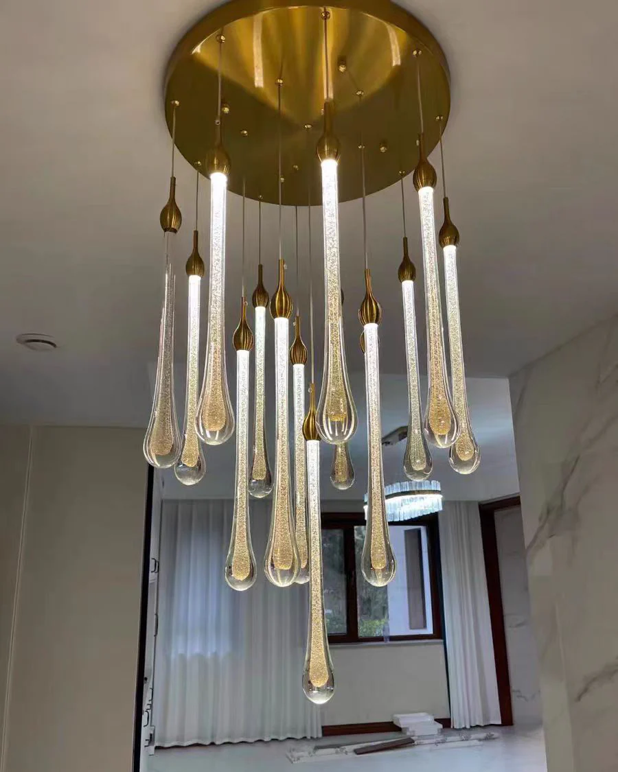 WOMO Raindrop Crystal chandelier-WM2124 - Image 52