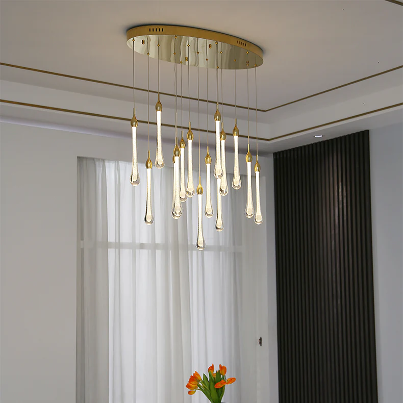 WOMO Raindrop Crystal chandelier-WM2124 - Image 54