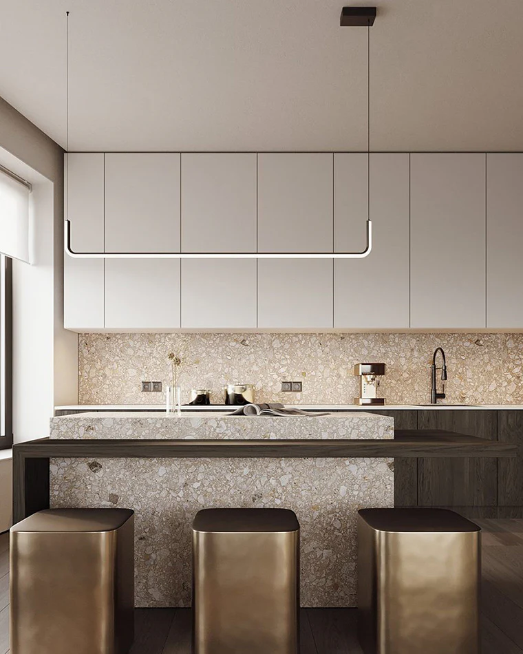 WOMO Tube Linear Pendant Light-WM2001 - Image 12