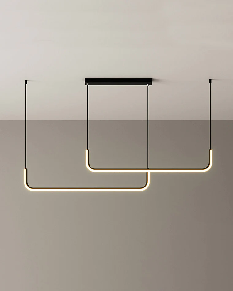 WOMO Tube Linear Pendant Light-WM2001 - Image 16