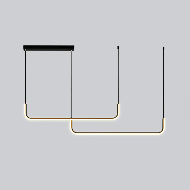 WOMO Tube Linear Pendant Light-WM2001 - Image 28