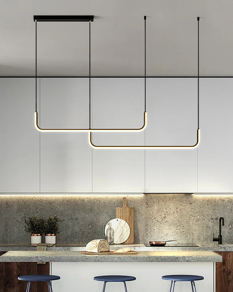 WOMO Tube Linear Pendant Light-WM2001 - Image 3