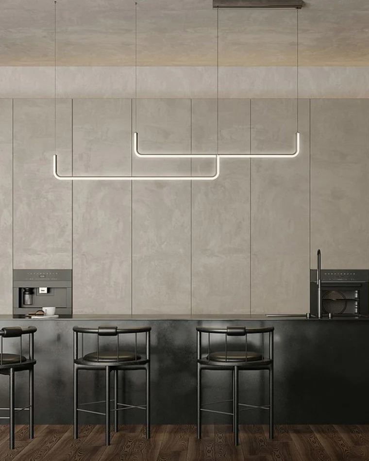 WOMO Tube Linear Pendant Light-WM2001 - Image 4