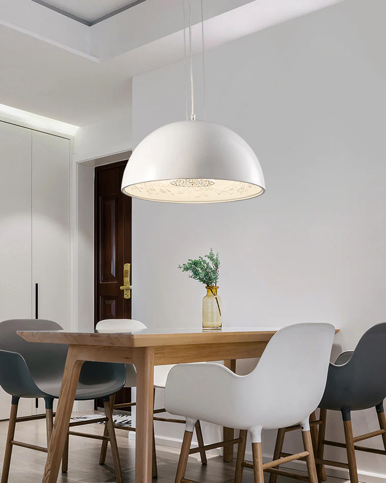 WOMO Embossed Dome Pendant Light-WM2047 - Image 10