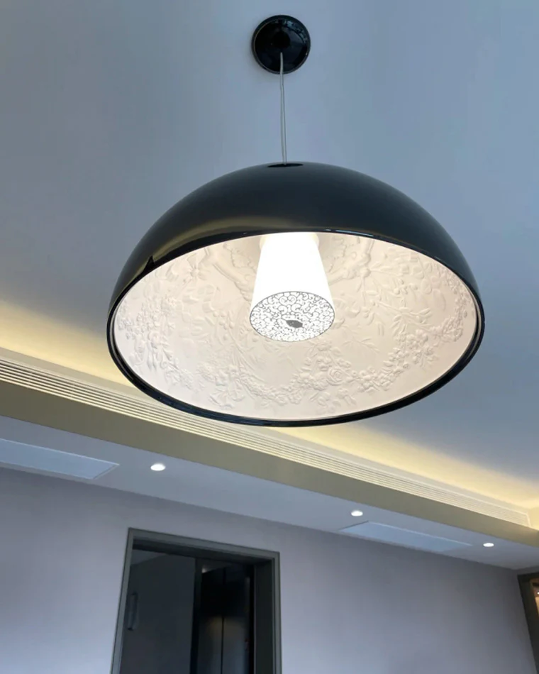 WOMO Embossed Dome Pendant Light-WM2047 - Image 15