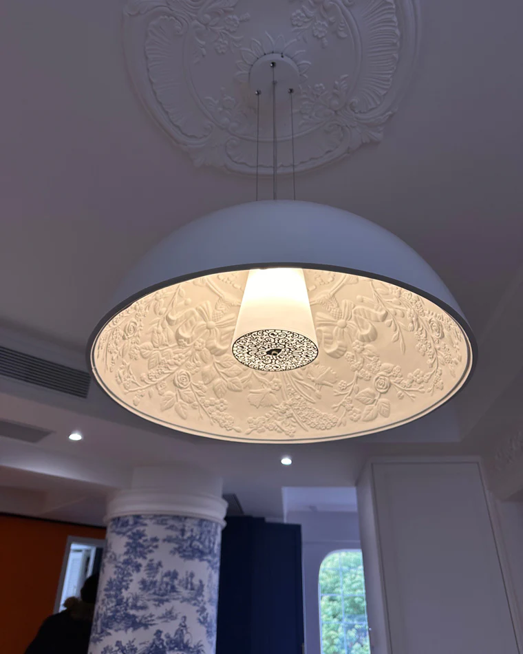 WOMO Embossed Dome Pendant Light-WM2047 - Image 16