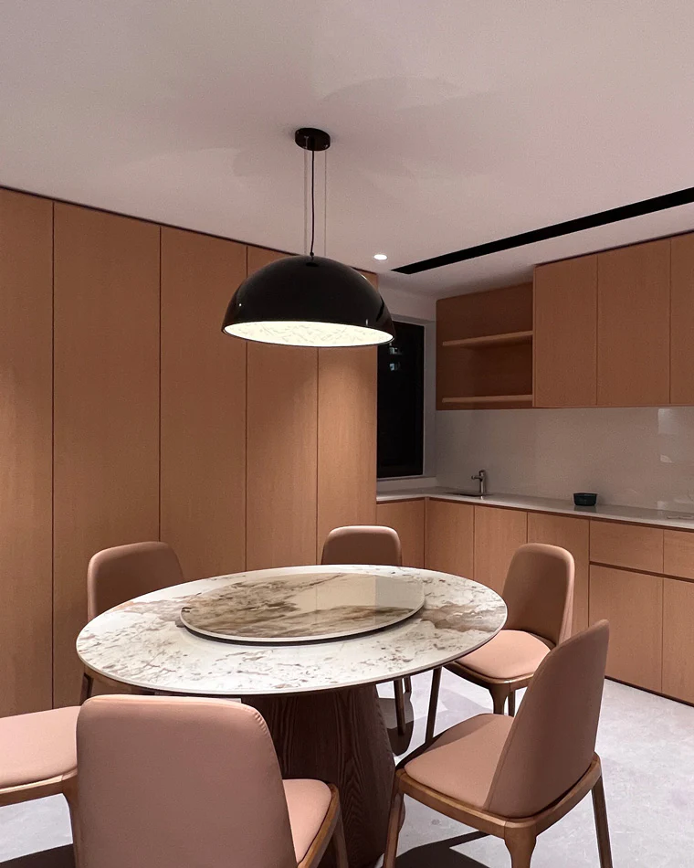 WOMO Embossed Dome Pendant Light-WM2047 - Image 2