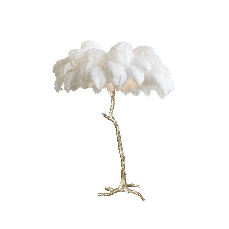 WOMO Feather Palm Tree Floor Lamp-WM7000 - Image 126