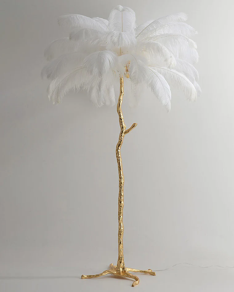 WOMO Feather Palm Tree Floor Lamp-WM7000 - Image 29