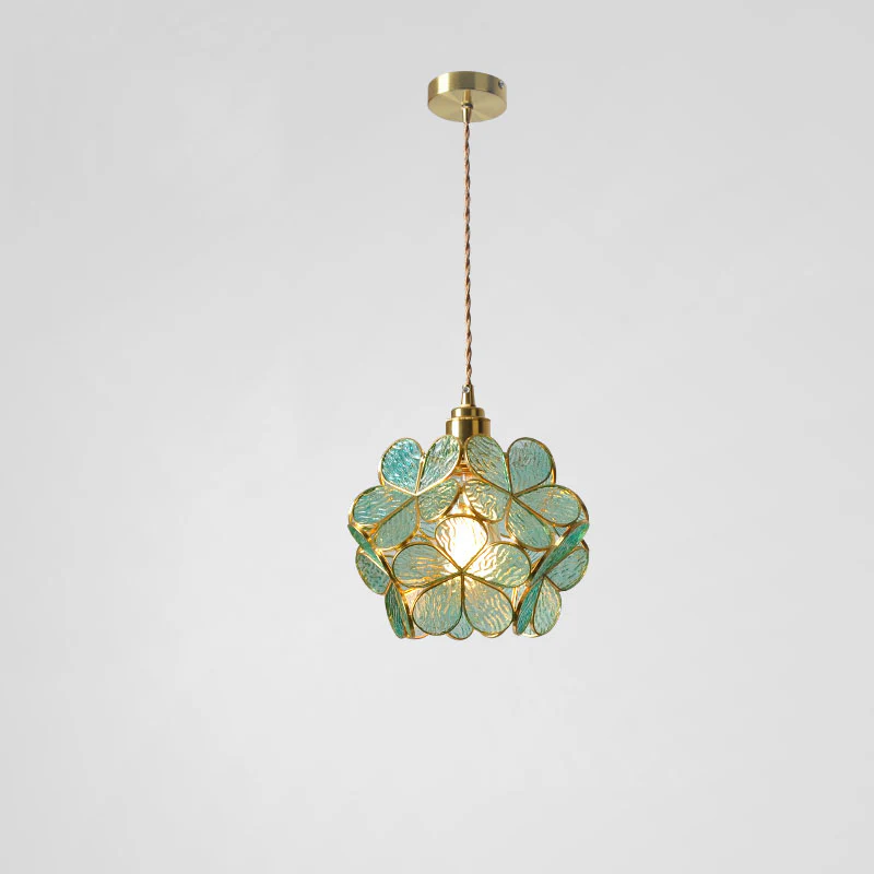 WOMO Cherry Blossom Stained Glass Pendant Light-WM2100 - Image 25