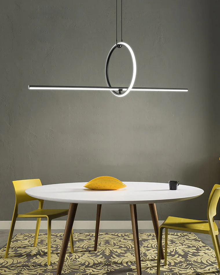 WOMO Circle Linear Pendant Light-WM2122 - Image 14