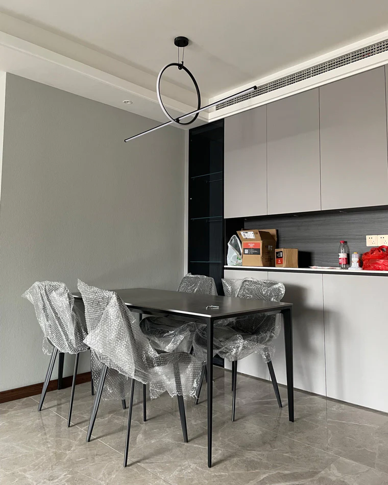 WOMO Circle Linear Pendant Light-WM2122 - Image 23