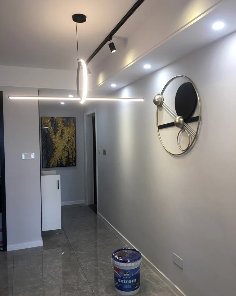 WOMO Circle Linear Pendant Light-WM2122 - Image 25