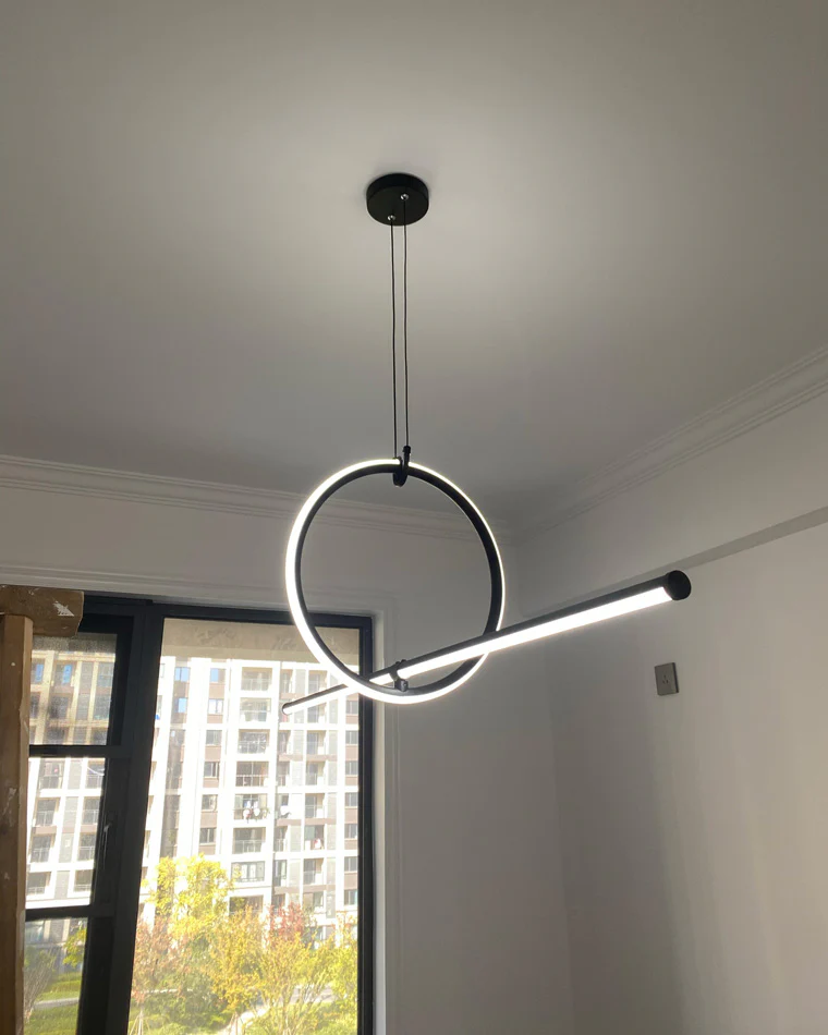 WOMO Circle Linear Pendant Light-WM2122 - Image 32