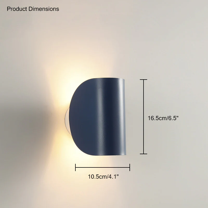 WOMO Adjustable Half Shade Wall Sconce-WM6013 - Image 20