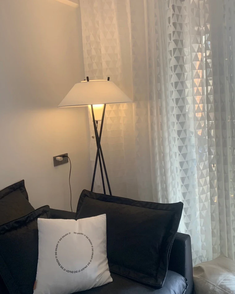 WOMO Japandi Cone Tripod Floor Lamp-WM7019 - Image 15